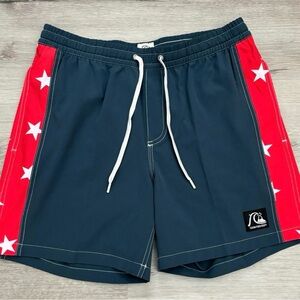 Quiksilver Boardshorts Men Size Medium With Pockets Brand New With Tags